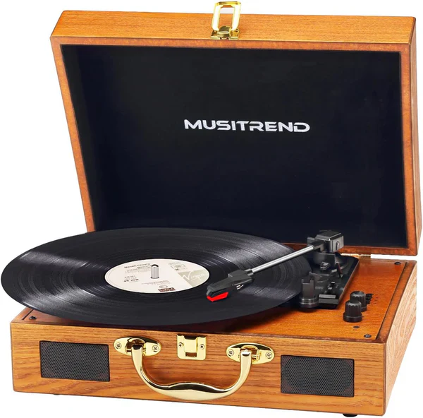 Skanto | Vintage Koffert-Stil Vinyl Platespiller