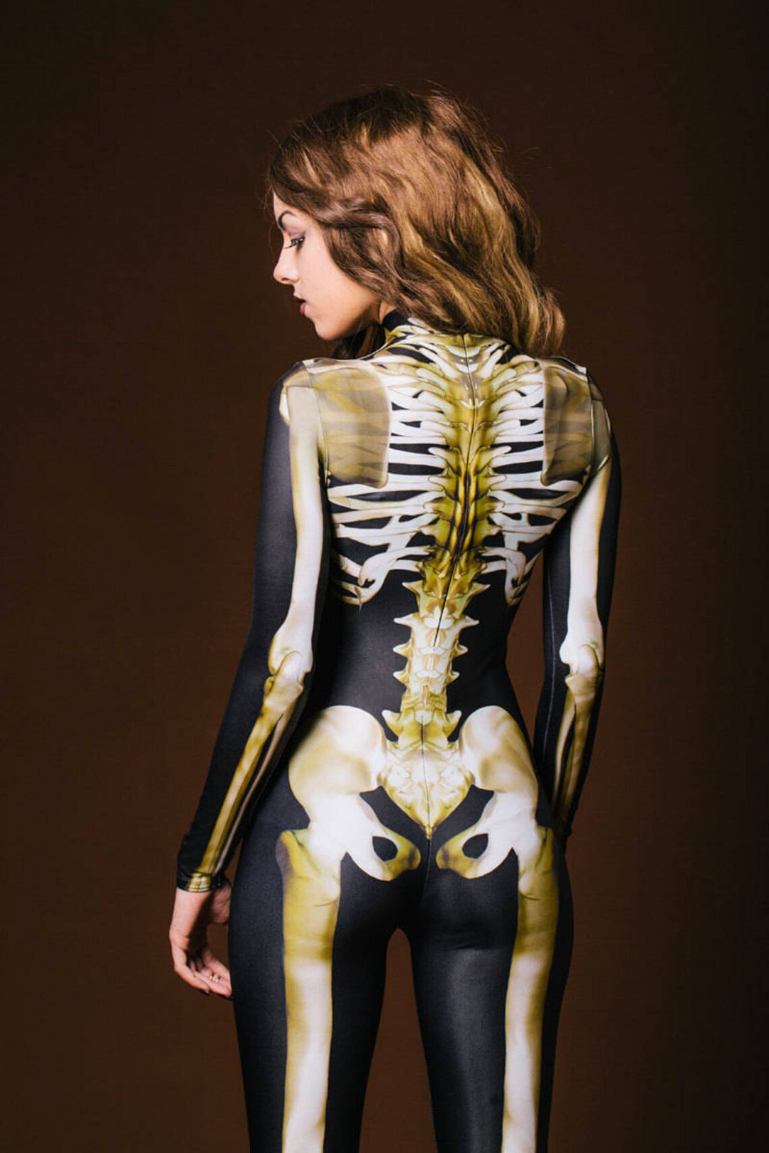Skanto | GlowInTheDark BoneCurve Skjelettkostyme