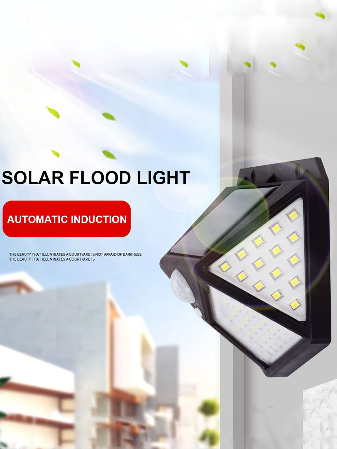 SolarGlow – Vanntett LED Hagebelysning med Sensor | Skanto
