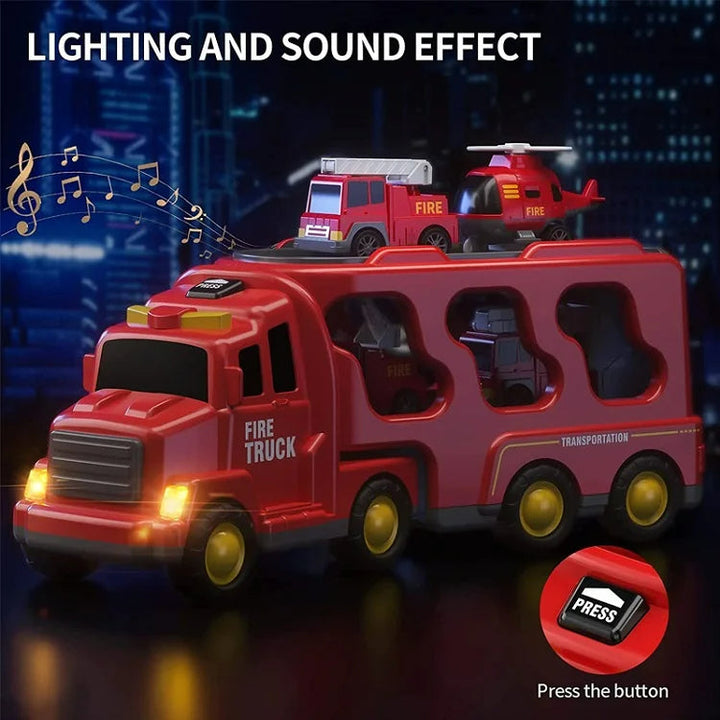 FunCity Trucks - Lekesett med Lys og Lyd Skanto