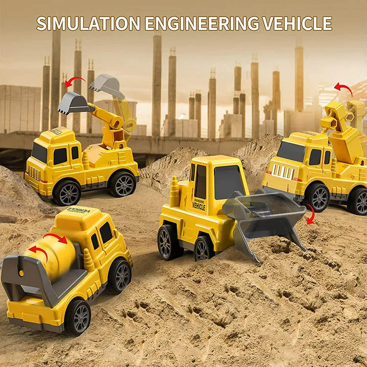 FunCity Trucks - Lekesett med Lys og Lyd Skanto