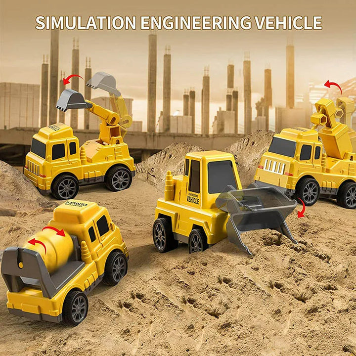 FunCity Trucks - Lekesett med Lys og Lyd Skanto