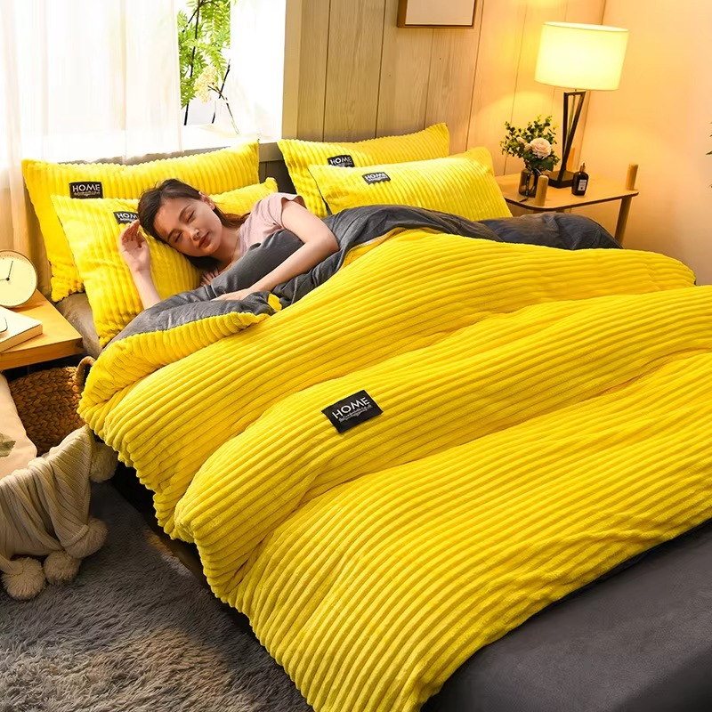 Skanto | Fløyelsfleece Teleskopdeksel for Ultimate Comfort – Myk, Varm, og Koselig Sengetøy Løsning