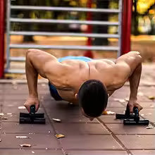 Skanto | Opp Barer - Ergonomiske push-up-håndtak for leddvennlig trening