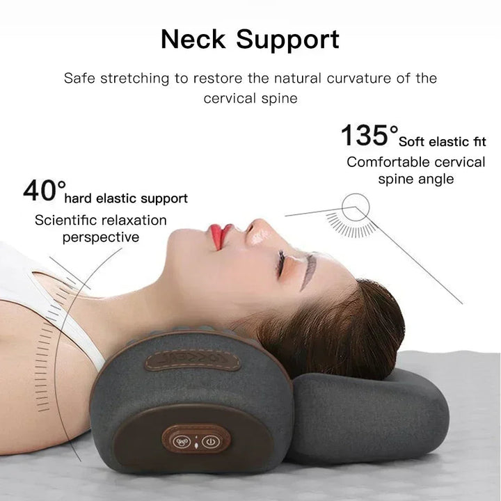 Skanto | Elektrisk Hode- og Nakke Massasjepute Cervical Pillow