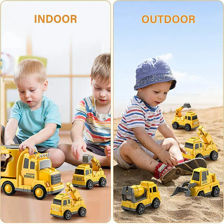 FunCity Trucks - Lekesett med Lys og Lyd Skanto