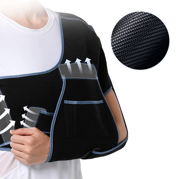 Skanto | Skulder Immobilizer Sling – Justerbar Støtte for Skadegjenoppretting