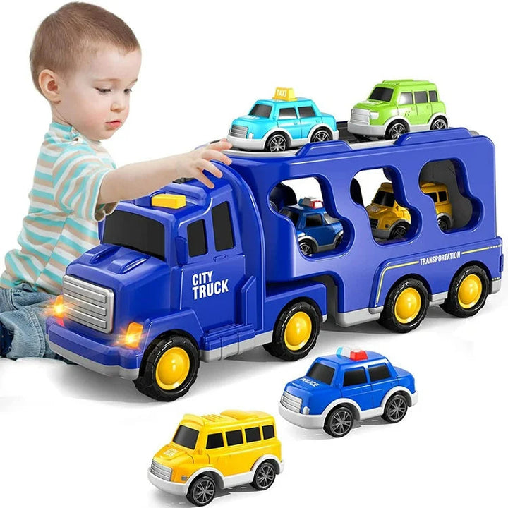 FunCity Trucks - Lekesett med Lys og Lyd Skanto