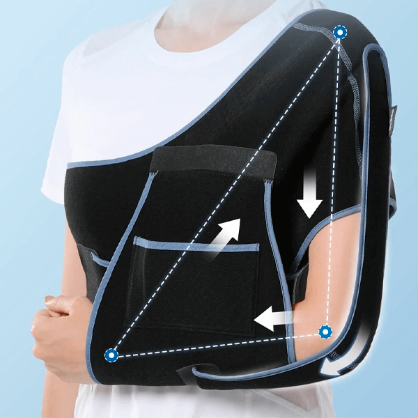Skanto | Skulder Immobilizer Sling – Justerbar Støtte for Skadegjenoppretting