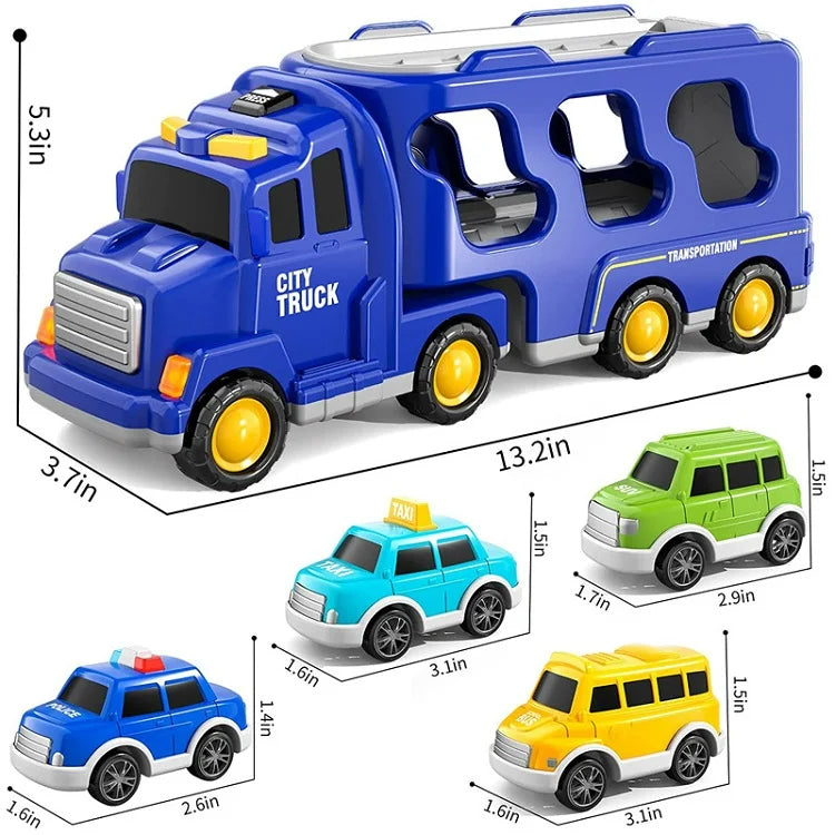FunCity Trucks - Lekesett med Lys og Lyd Skanto