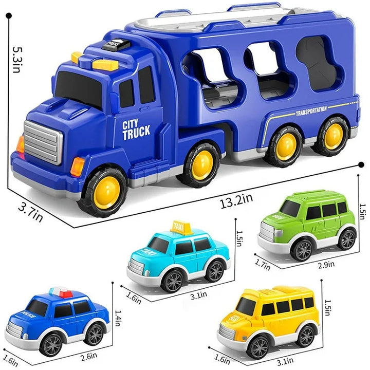 FunCity Trucks - Lekesett med Lys og Lyd Skanto