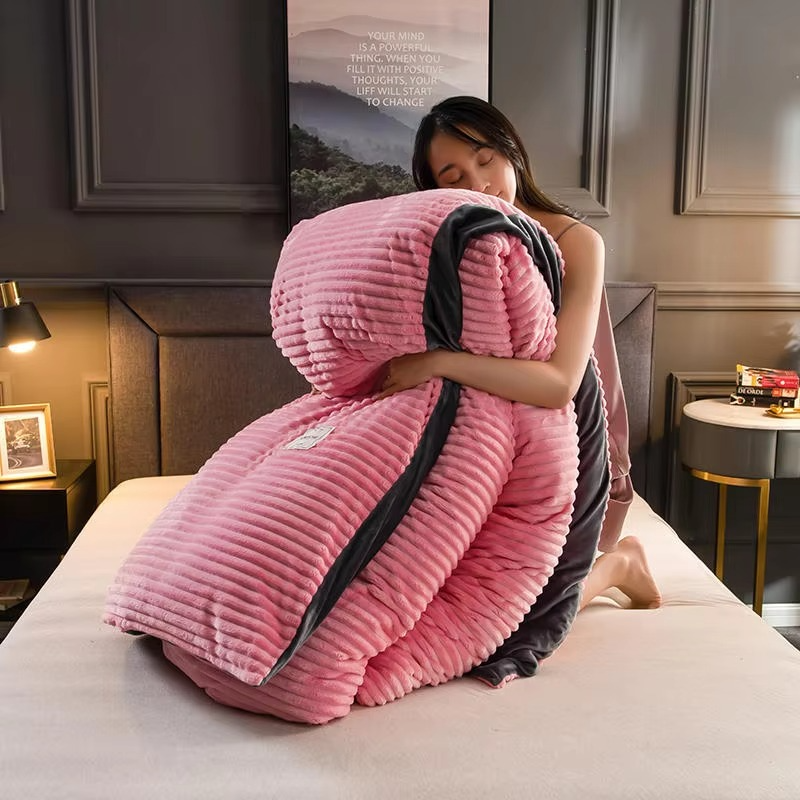 Skanto | Fløyelsfleece Teleskopdeksel for Ultimate Comfort – Myk, Varm, og Koselig Sengetøy Løsning