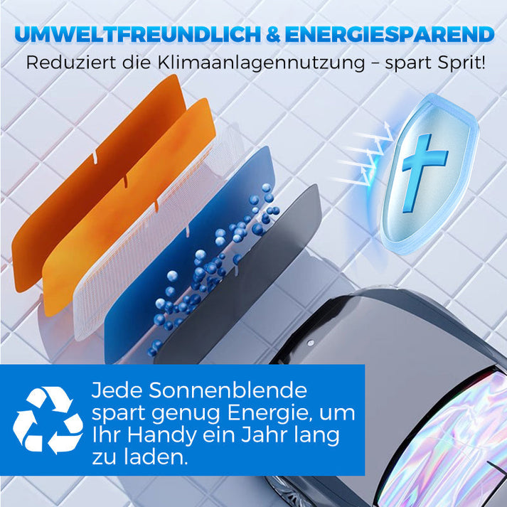 Laser-reflekterende frontrute | Slank design, rask oppsett, kompakt folding | Skanto