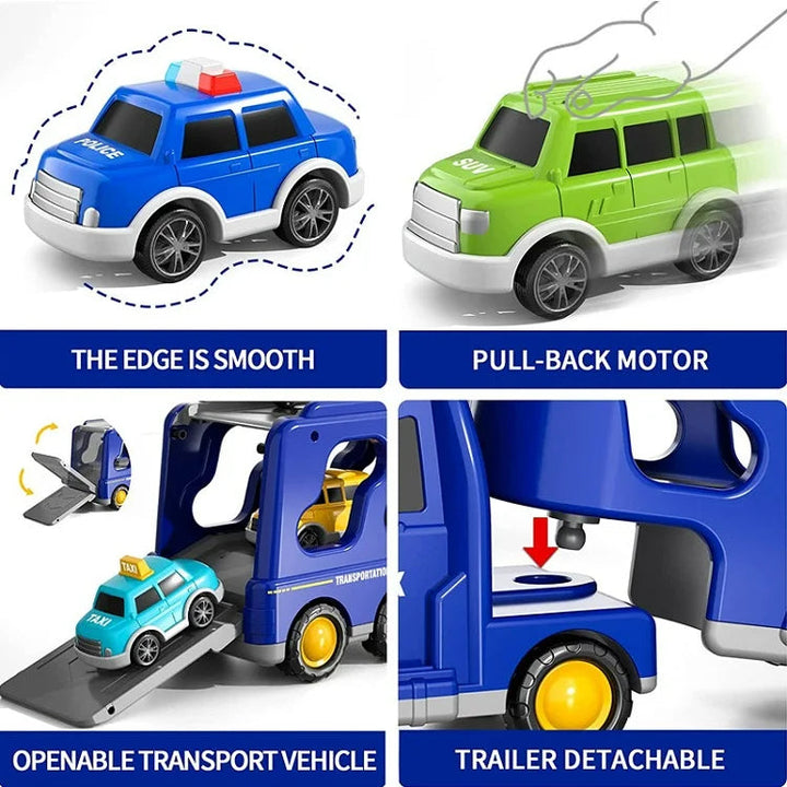 FunCity Trucks - Lekesett med Lys og Lyd Skanto