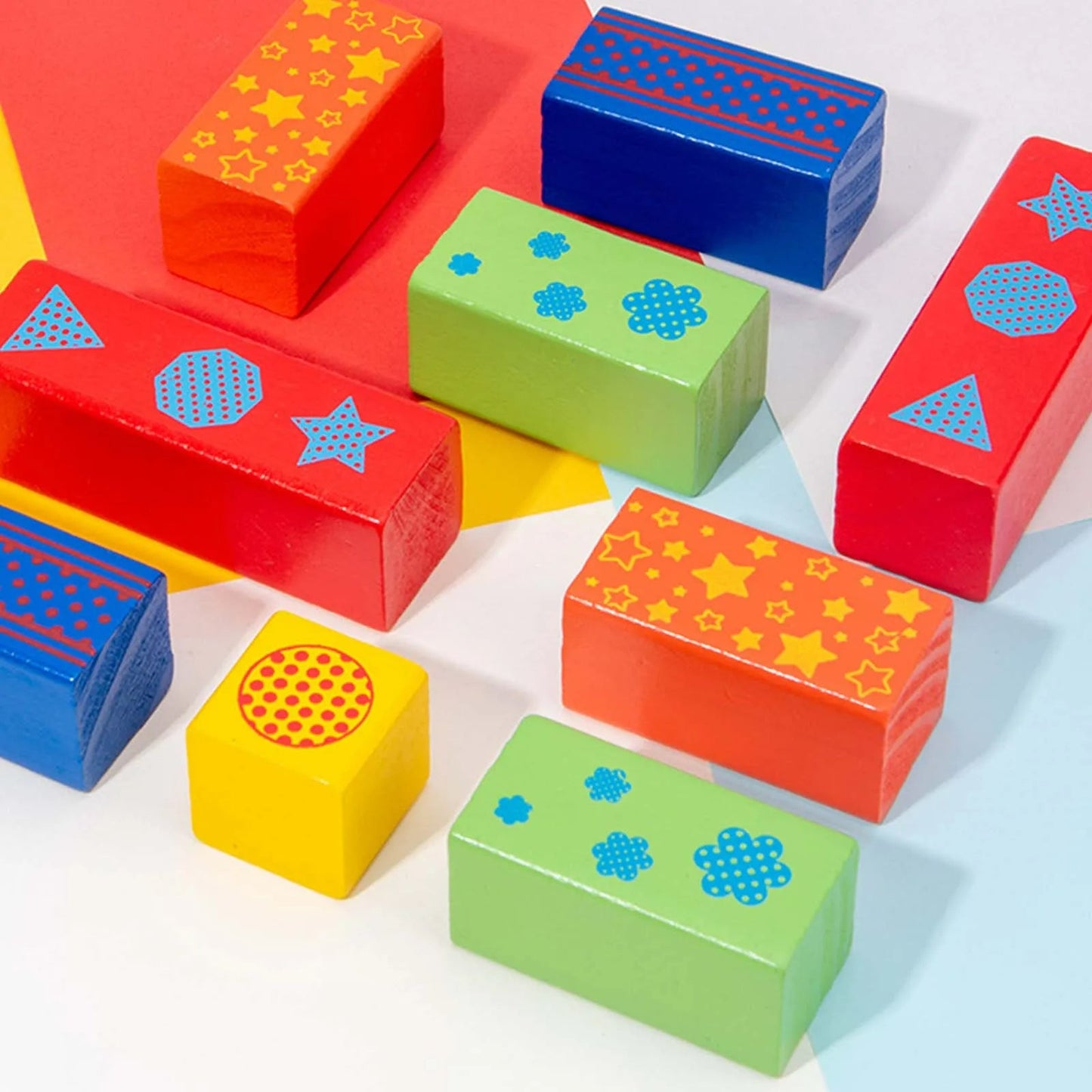 Norvo | EcoToys ByggRulleren | Oppdag, bygg og lær - Uendelig Trestykke Kulebane