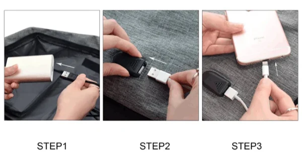 Skanto | Tyverisikker ryggsekk med USB-lading