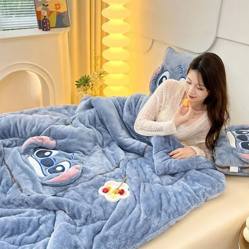 Skanto | Konvertibel CozyNest Teppepute Kombinasjon for Hjemkomfort