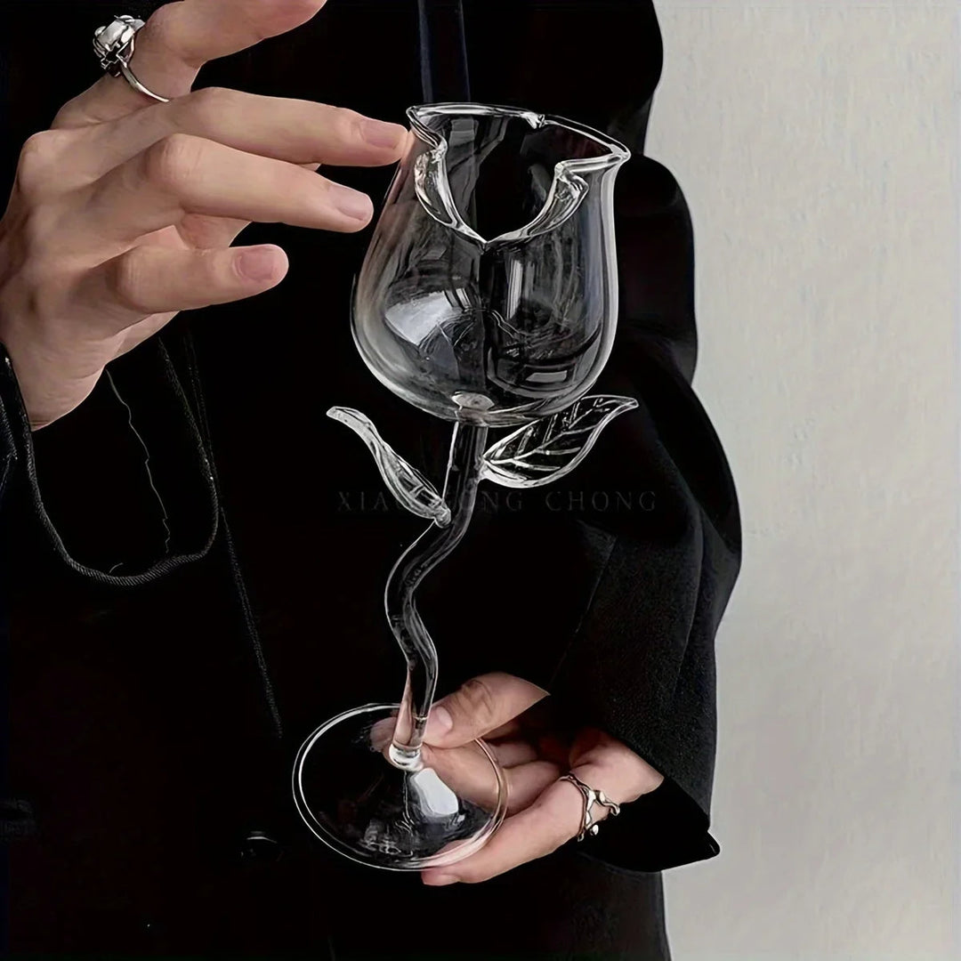 Skanto | 2Pcs Rosformet Vin Glass