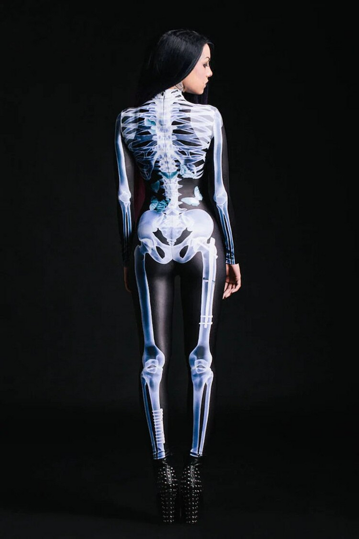 Skanto | GlowInTheDark BoneCurve Skjelettkostyme