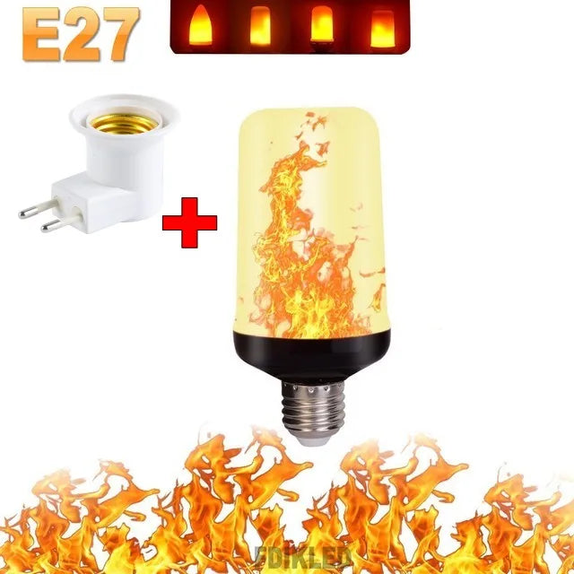 LED Festlampe med 4 Brannmoduser Skanto