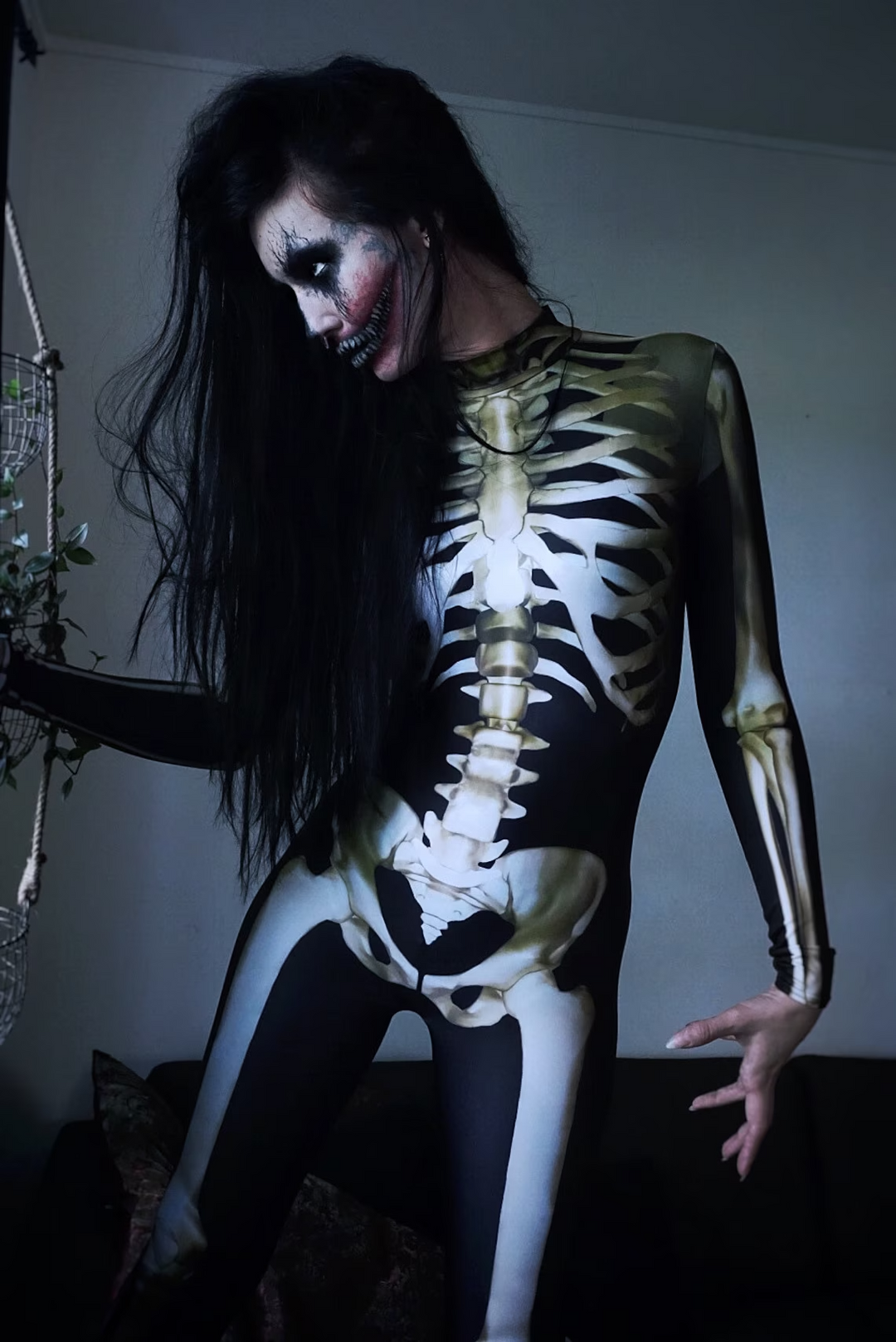 Skanto | GlowInTheDark BoneCurve Skjelettkostyme