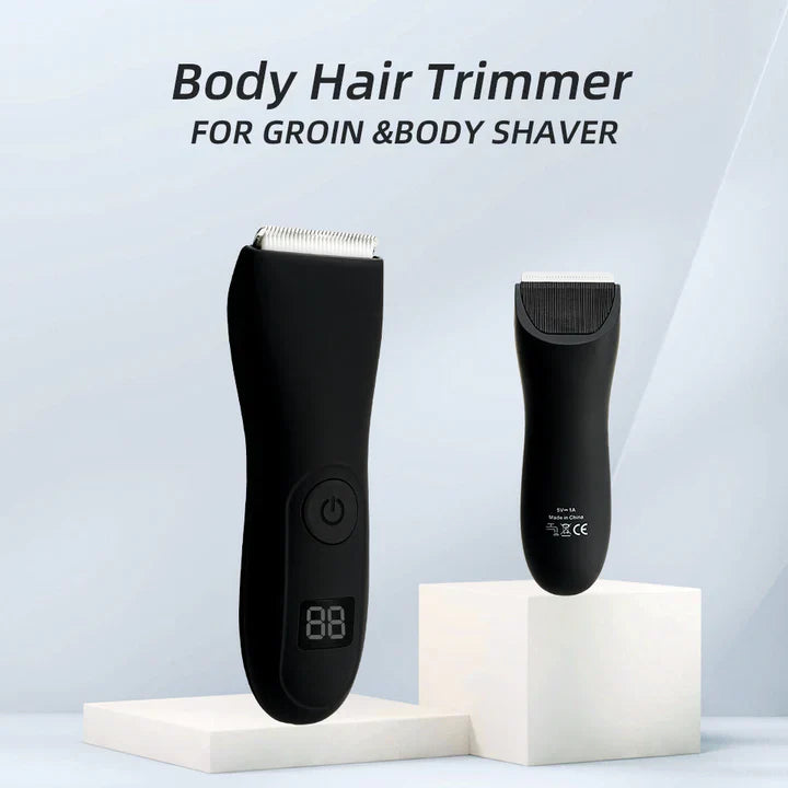 Skanto | Herres kroppshårtrimmer og kvinner razor med bikinivedlegg