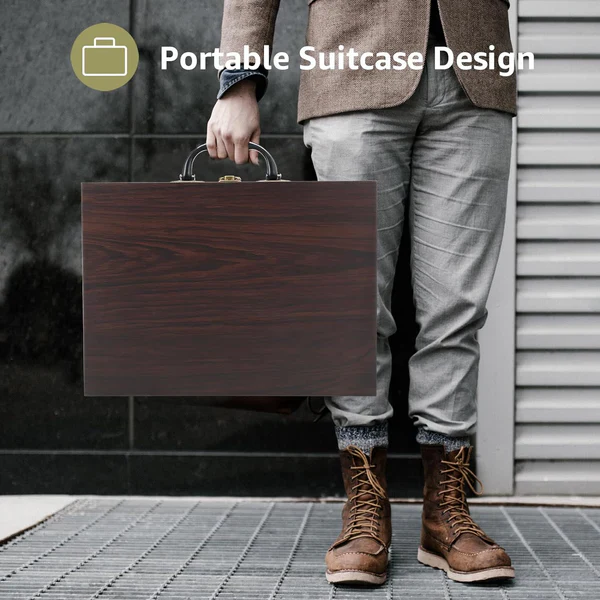 Skanto | Vintage Koffert-Stil Vinyl Platespiller