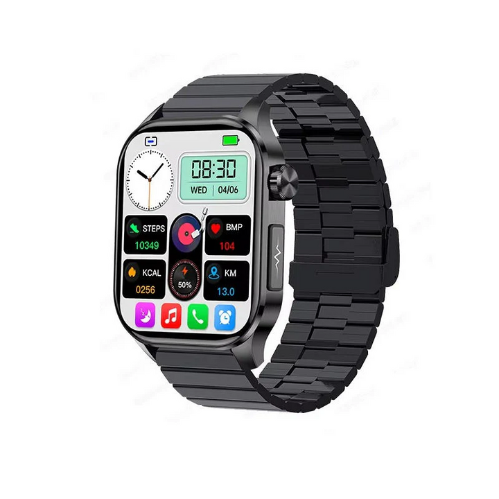 Smartwatch for Senioren zur Blutdruck- og Blutzuckerkontrolle