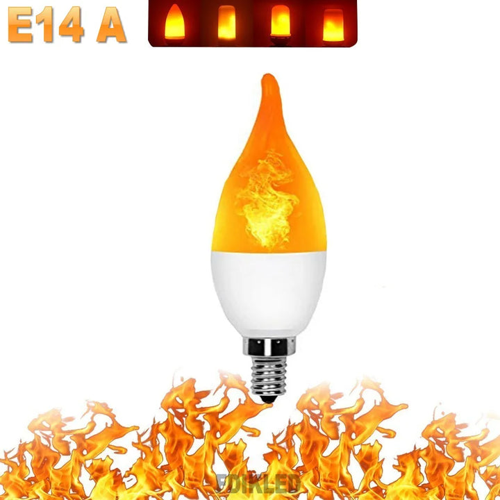 LED Festlampe med 4 Brannmoduser Skanto