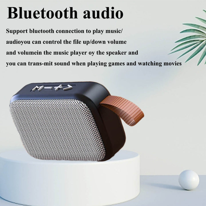 Bærbar 3D Bluetooth Høyttaler Skanto