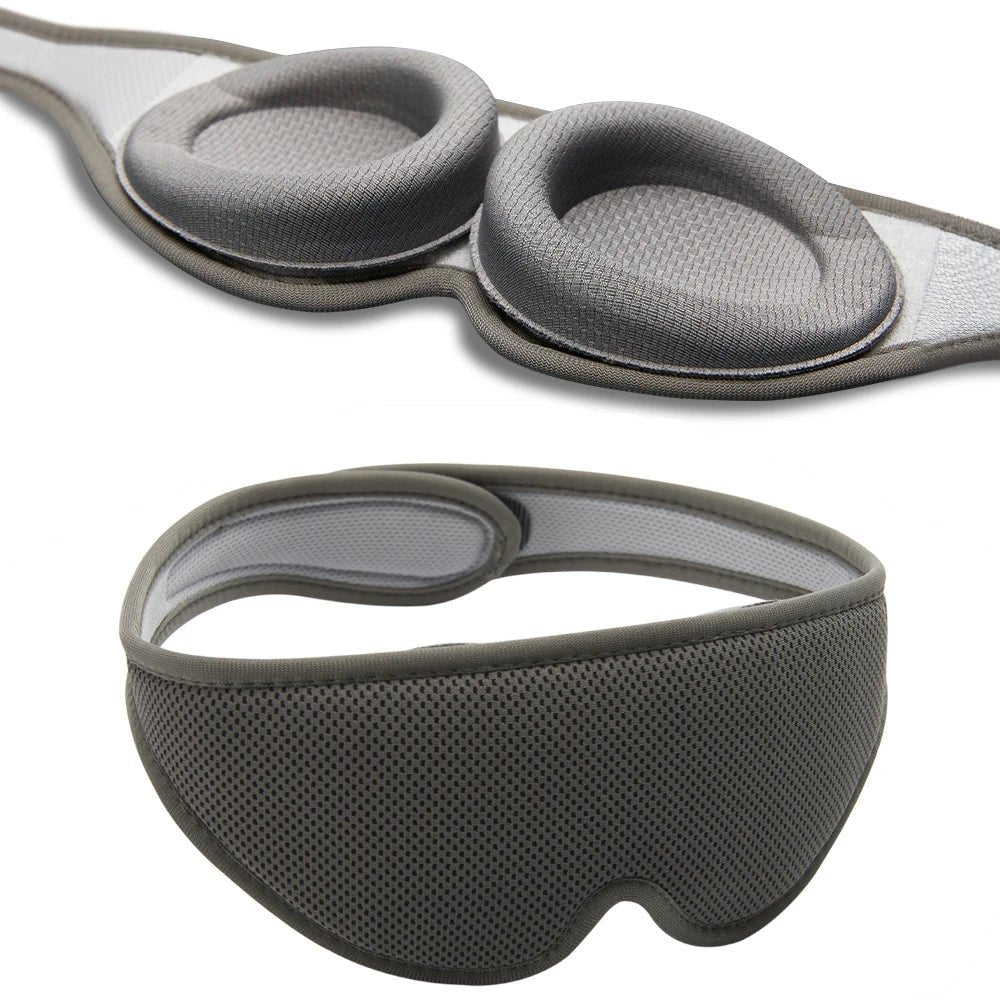 Skanto | DreamShade 3D – Søvnmaske med justerbare øyekopper og ergonomisk design