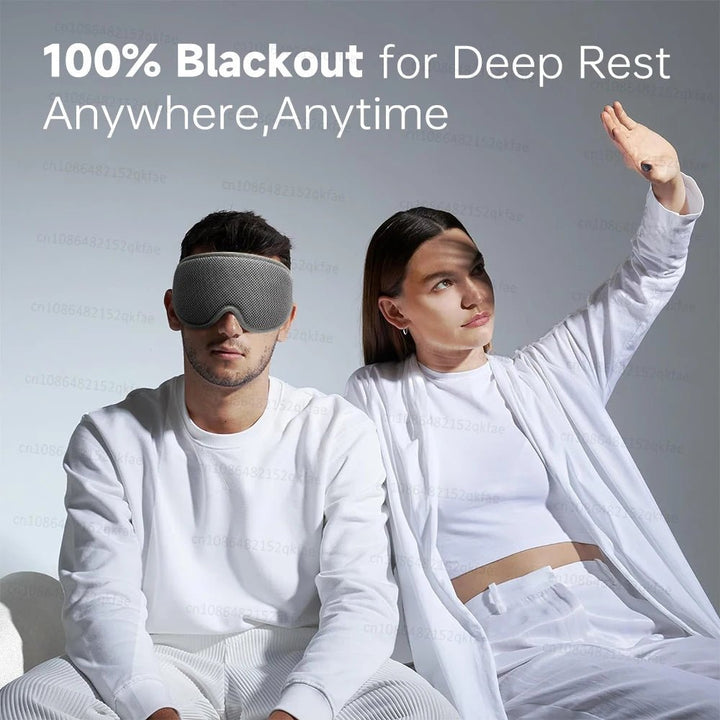 Skanto | DreamShade 3D – Søvnmaske med justerbare øyekopper og ergonomisk design