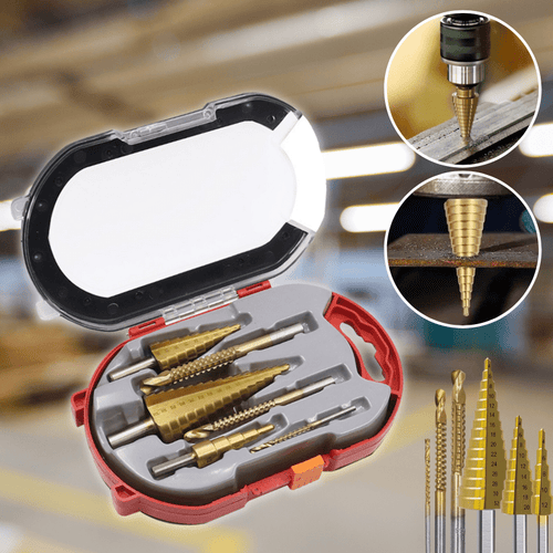 Skanto | SpeedCut Borekit – Høyhastighetsstålbiter for tre, plast og metall