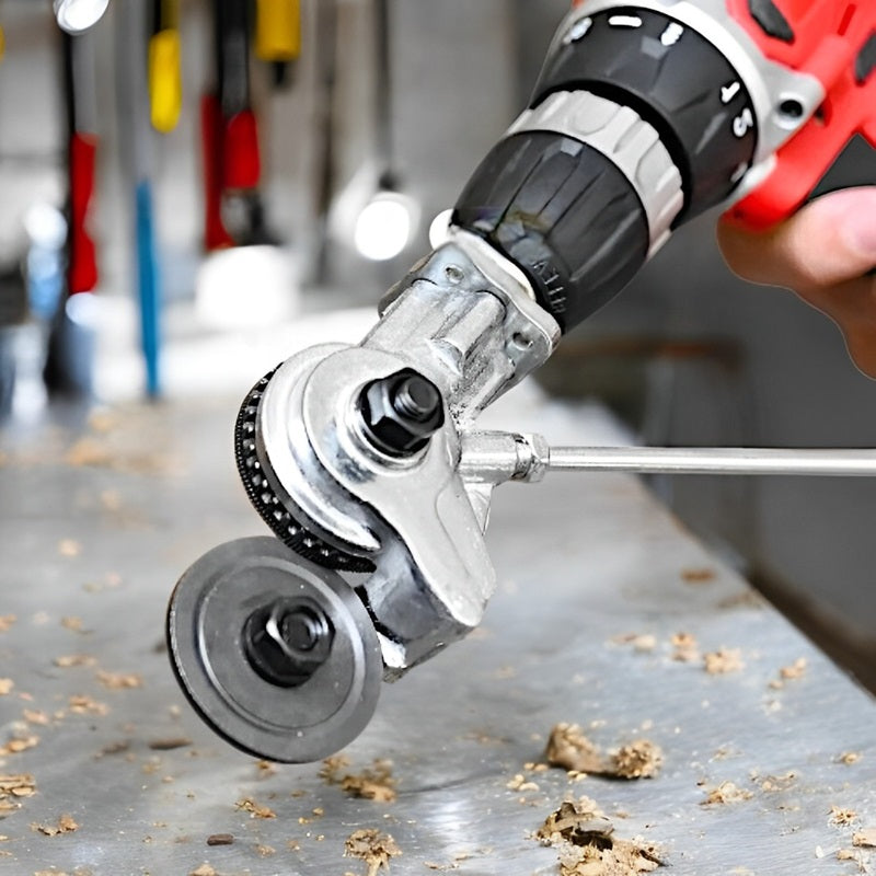 Skanto | Heavy-Duty Metal Cutting Adapter for Drill