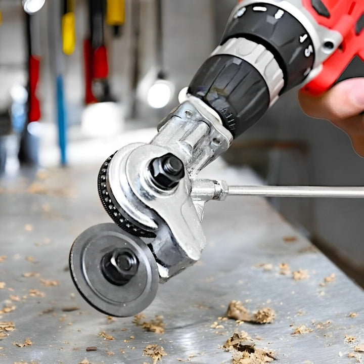 Skanto | Heavy-Duty Metal Cutting Adapter for Drill