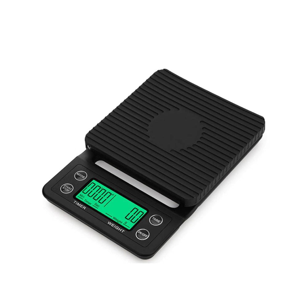 Drip Coffee Scale W/ Timer Portable Elektronisk Digital Kjøkkenvekt | Skanto