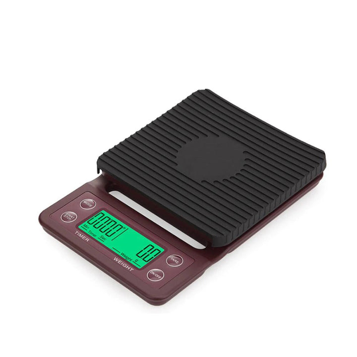 Drip Coffee Scale W/ Timer Portable Elektronisk Digital Kjøkkenvekt | Skanto