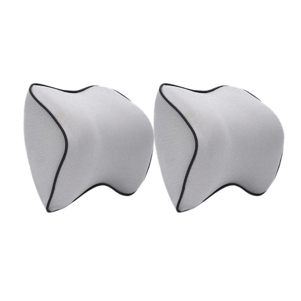 Skanto | DRIVECOMFORT – 2-pack minneskum nakkepillows for ergonomisk reisestøtte