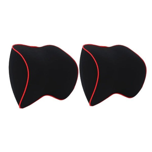Skanto | DRIVECOMFORT – 2-pack minneskum nakkepillows for ergonomisk reisestøtte