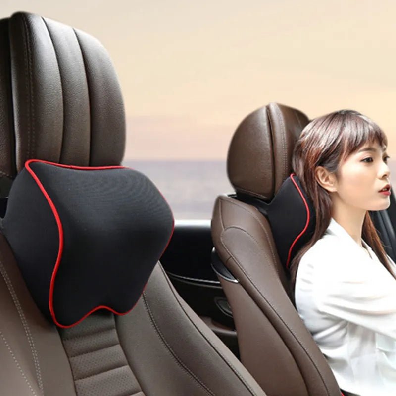 Skanto | DRIVECOMFORT – 2-pack minneskum nakkepillows for ergonomisk reisestøtte