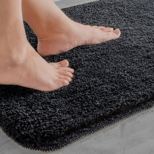 Skanto | Luxura UltraSoft Bade matte | Super-absorberende mikrofiber baderomsmatte med sklisikker bakside