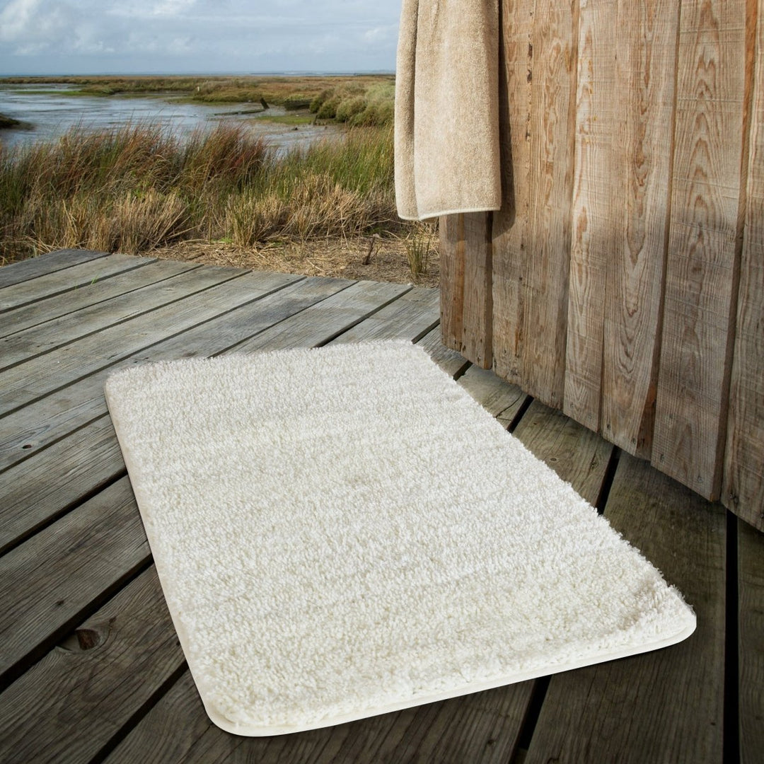Skanto | Luxura UltraSoft Bade matte | Super-absorberende mikrofiber baderomsmatte med sklisikker bakside