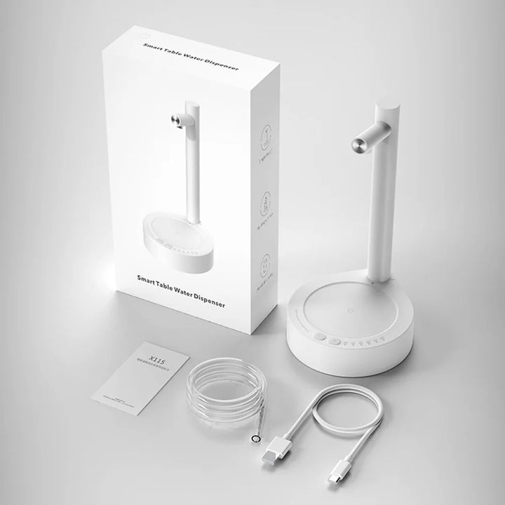 Skanto | Bærbar Vannbeholder med USB Lading – Kompakt Løsning for Hjem og Kontor