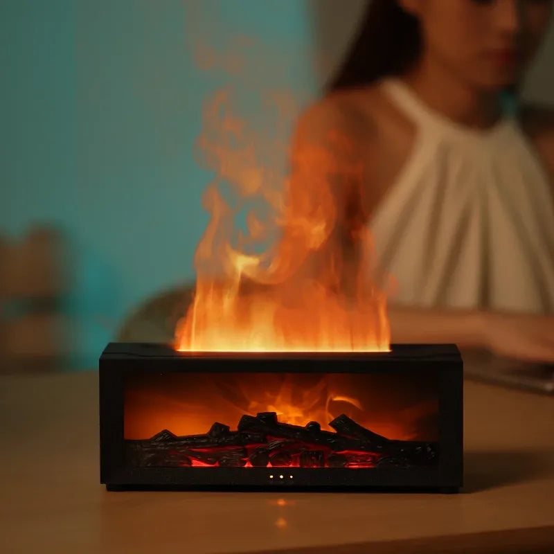 VlamMist Aroma Diffuser 300ml – Duftlampe med flammeeffekt | Skanto