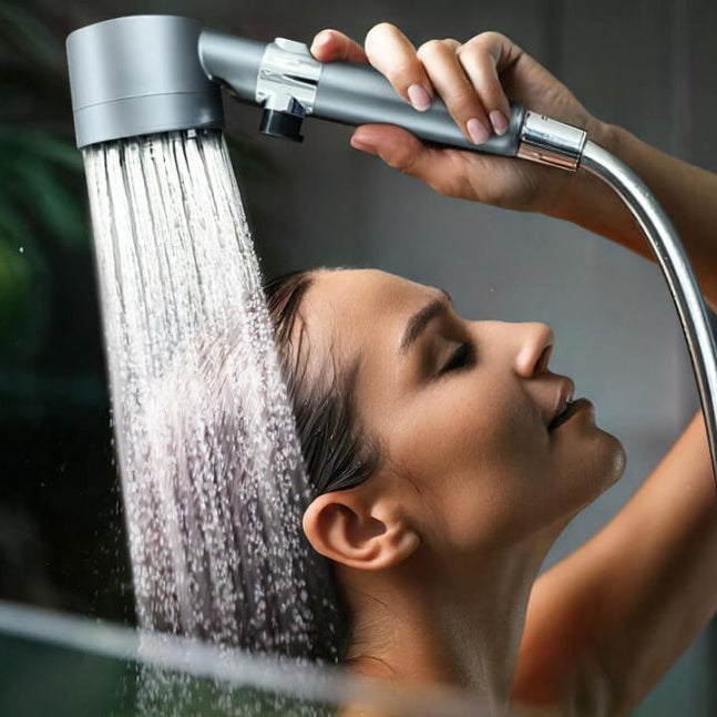 PowerStraal Dusjhode med Filter og 3 Justerbare Sprayinnstillinger | Skanto