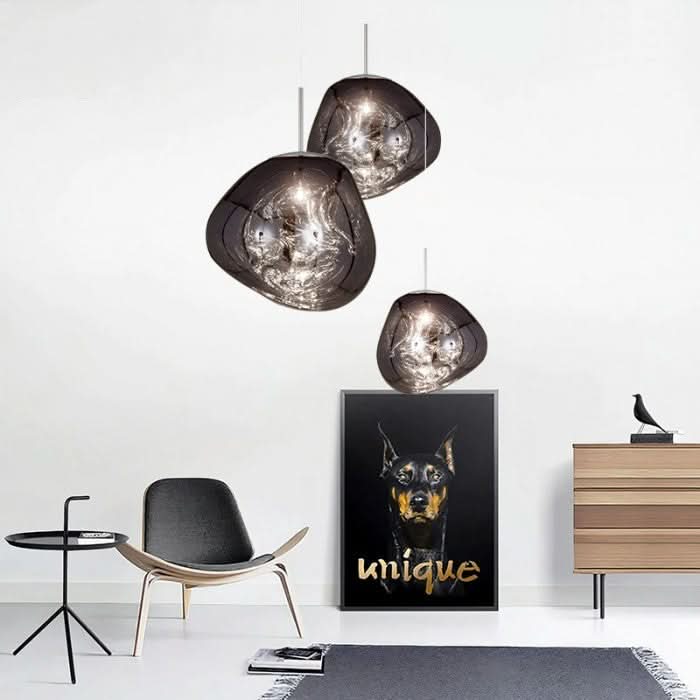 Skanto | Dynamisk Akryl LED Taklampe med Speilfiniş