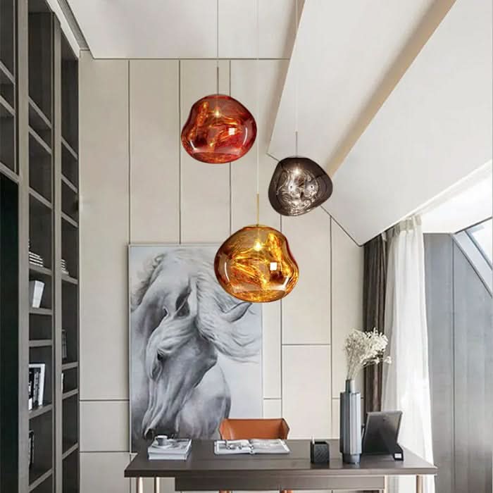 Skanto | Dynamisk Akryl LED Taklampe med Speilfiniş