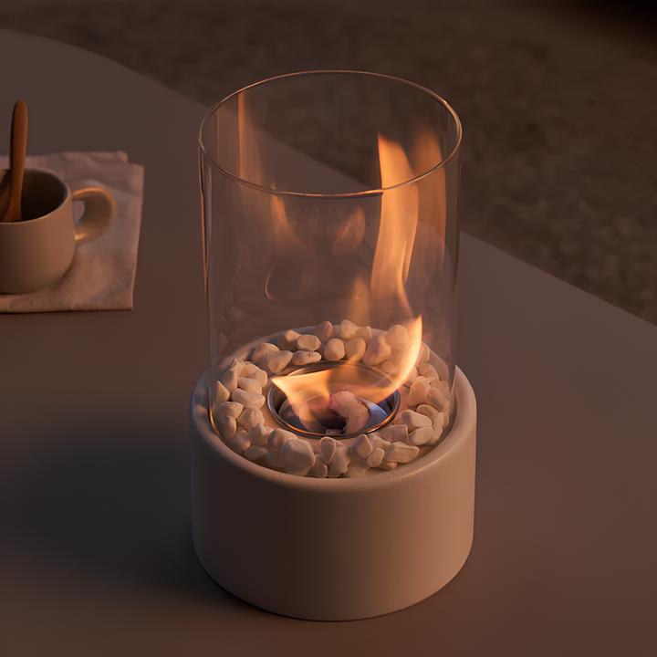 Klassisk oljelampe med åpen flamme - Lumora | Skanto