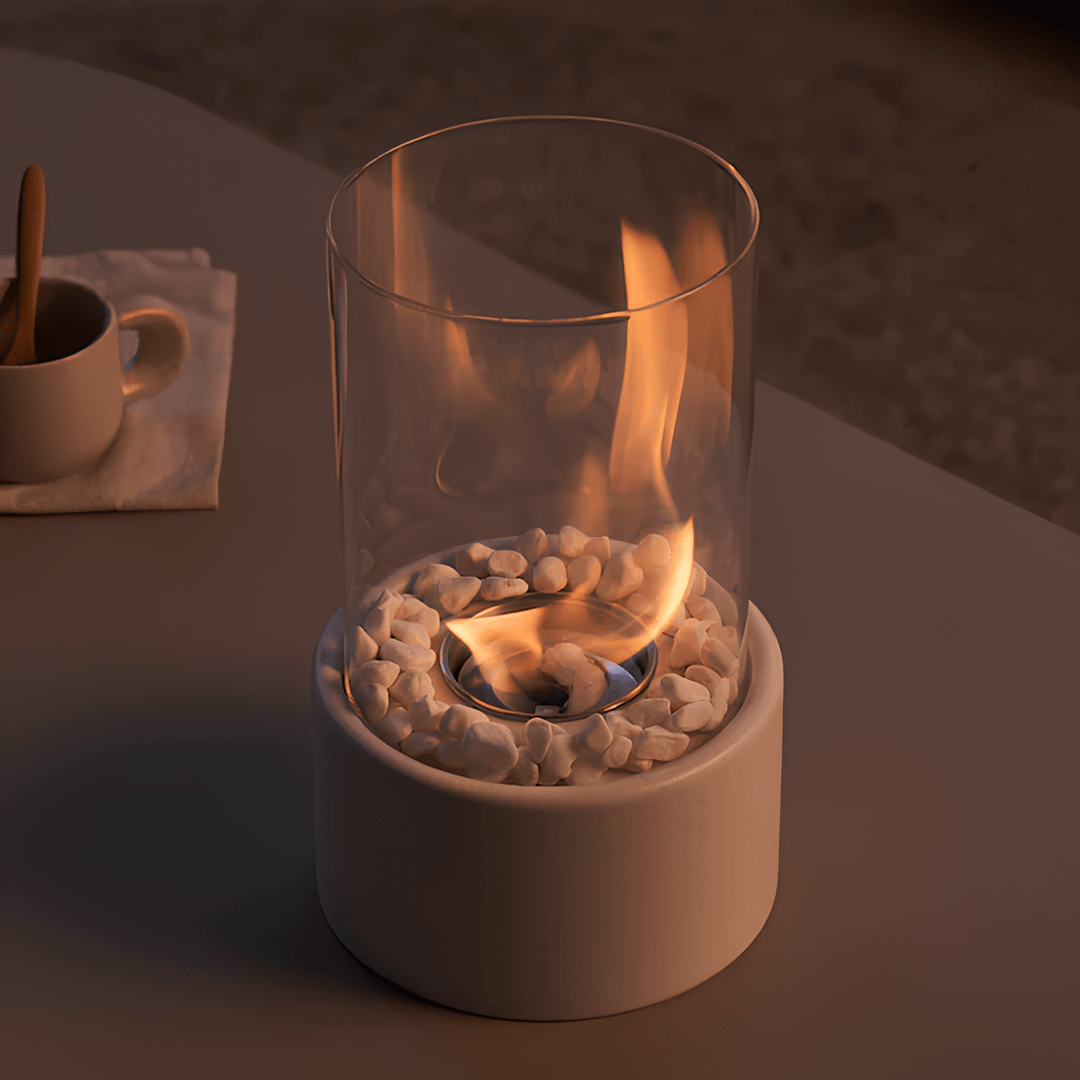 Dekorativ olje flamme lampe | Skanto