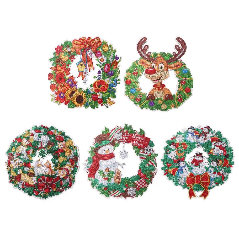 Skanto | Diamond Maleri Garland Smykker Diy Håndlaget Julegave